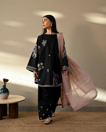 ZAIB LUXURY  CO-ORD SET WITH FARSHI